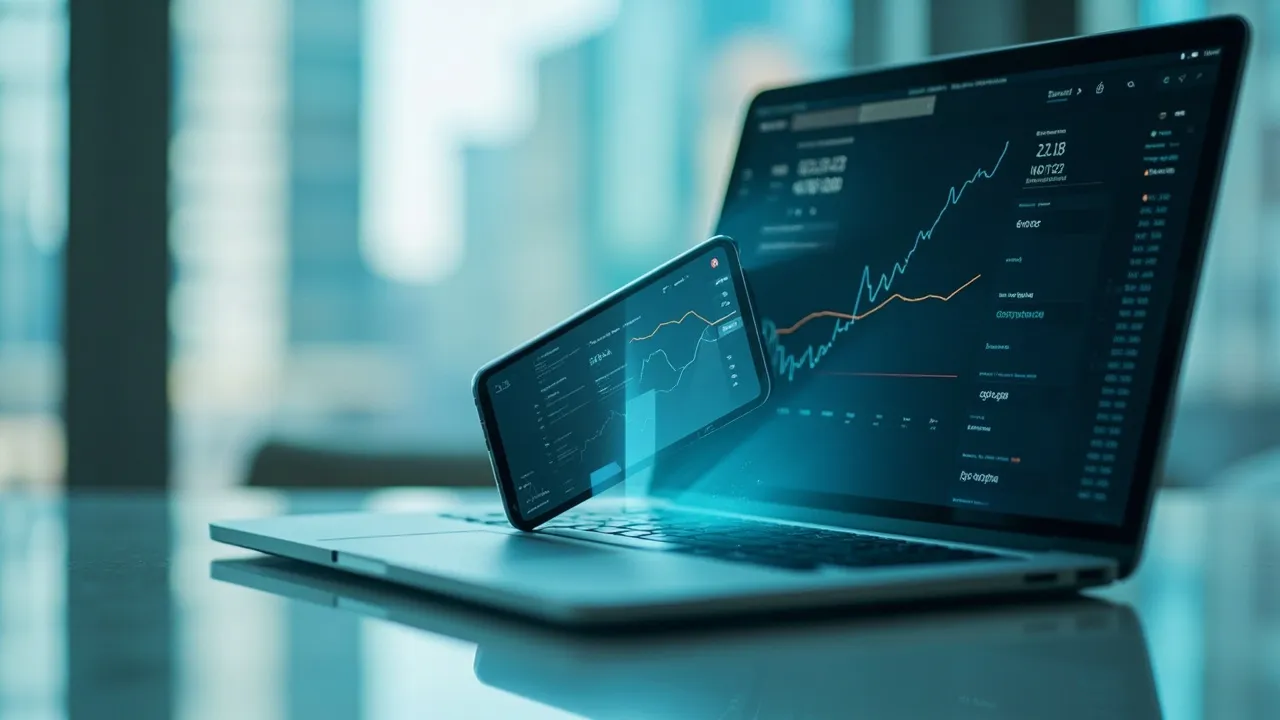 Symbol image: an APAC business dashboard showing multilingual SEO metrics and growth charts